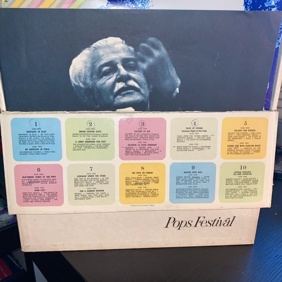 Pop Festival Vinyl Record Set